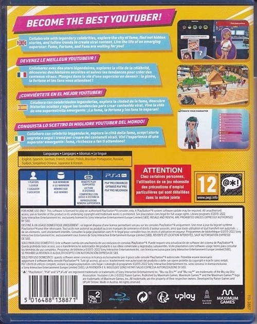 Youtubers Life 2 - PS4 (B Grade) (Genbrug)